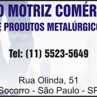 AÇO MOTRIZ COMÉRCIO DE PRODUTOS METALÚRGICOS