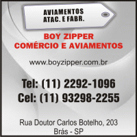 Boy Zipper - Comércio e Aviamentos