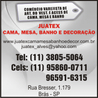 Juatex - Cama, Mesa, Banho e Decoração