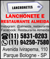 Lanchonete e Restaurante Almeida